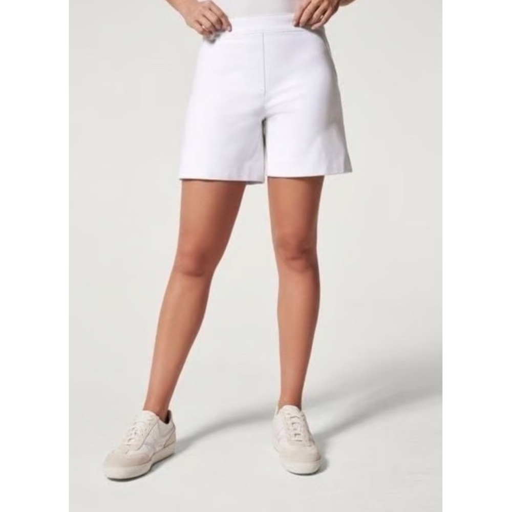 SPANX White High-Rise Women’s Shorts Skort